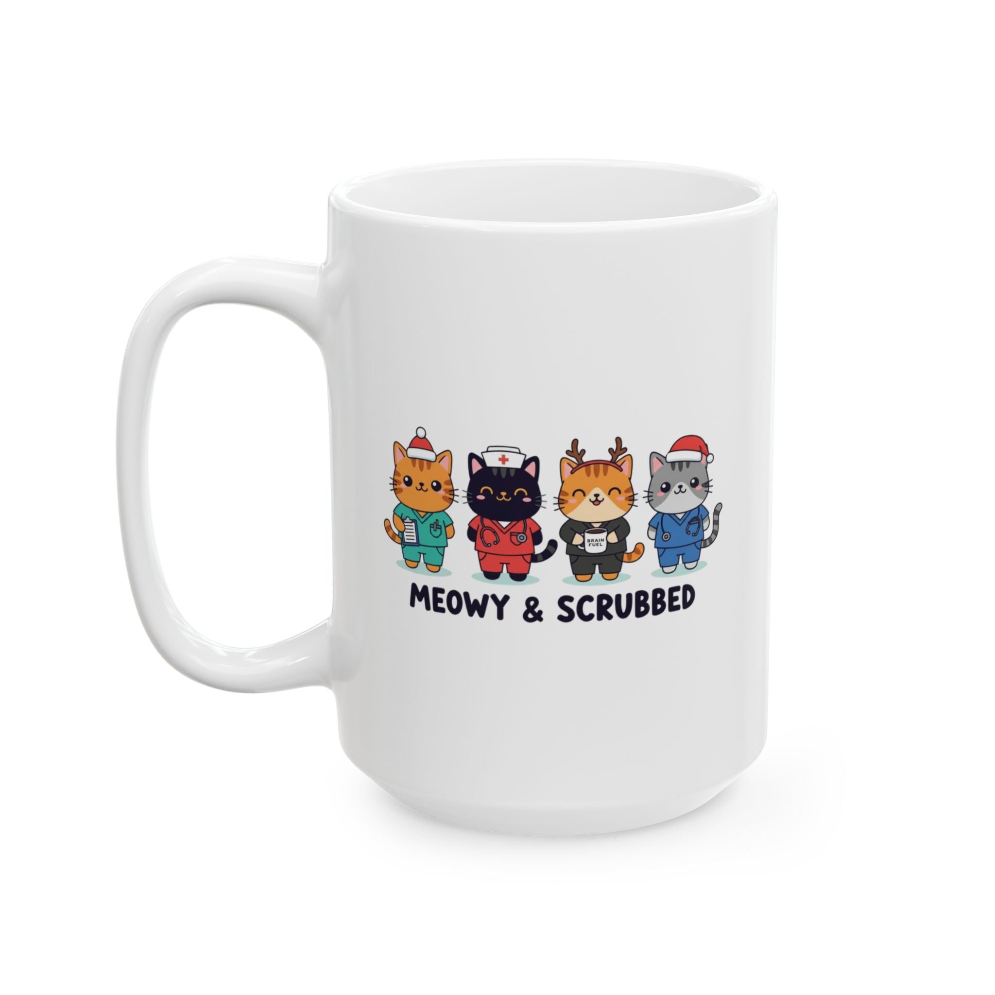 Meowy and Scrubbed Mug