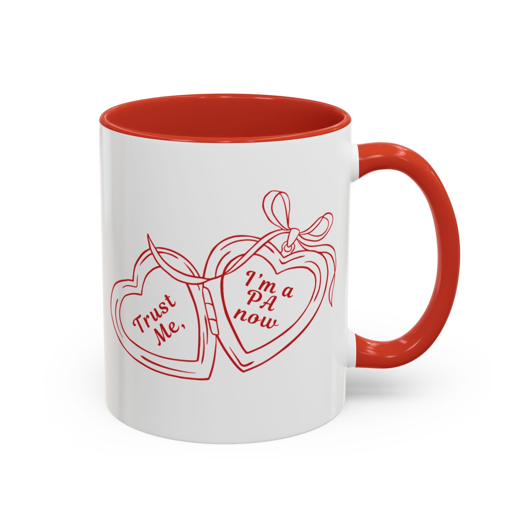 Trust Me, I'm a PA Now Locket Mug