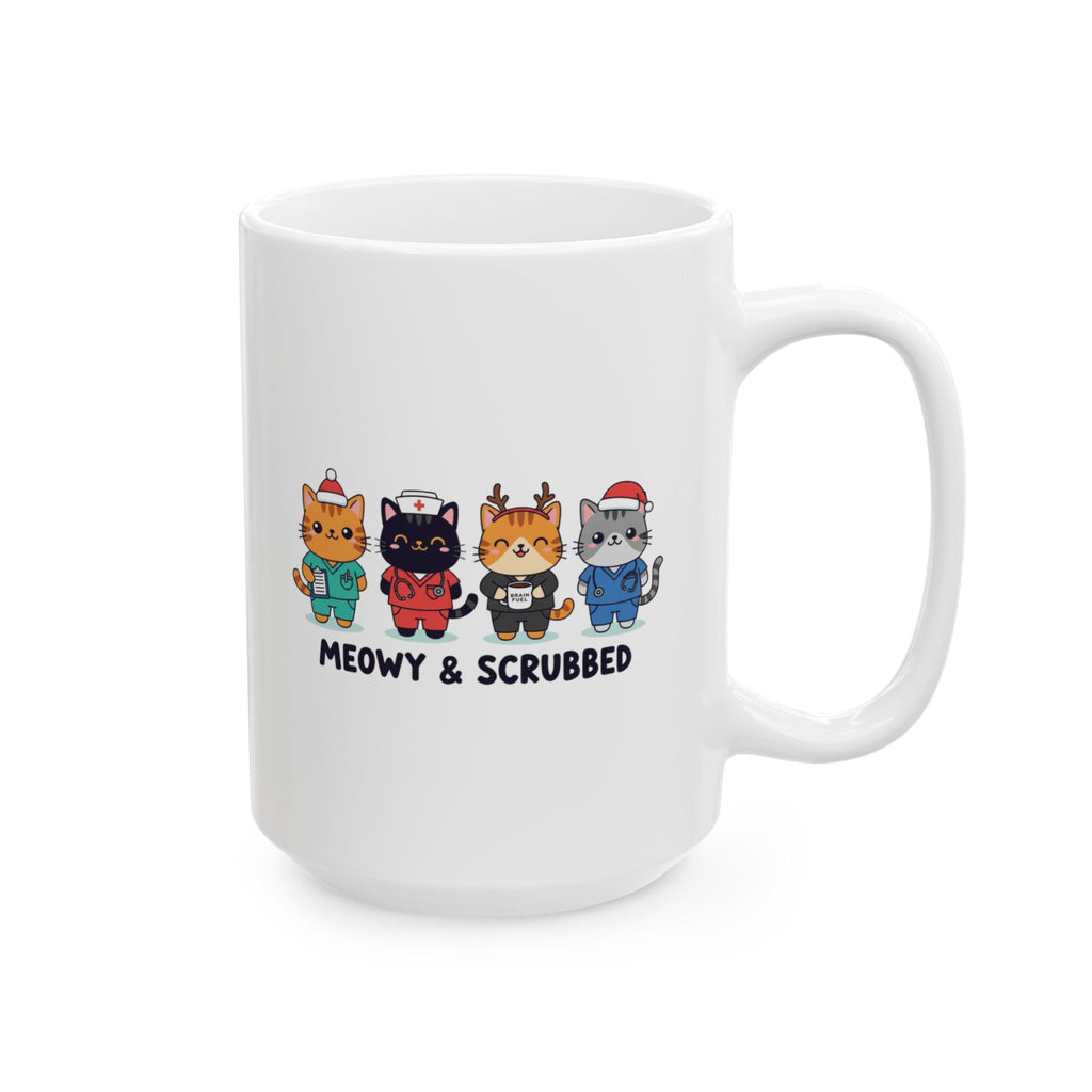 Meowy and Scrubbed Mug