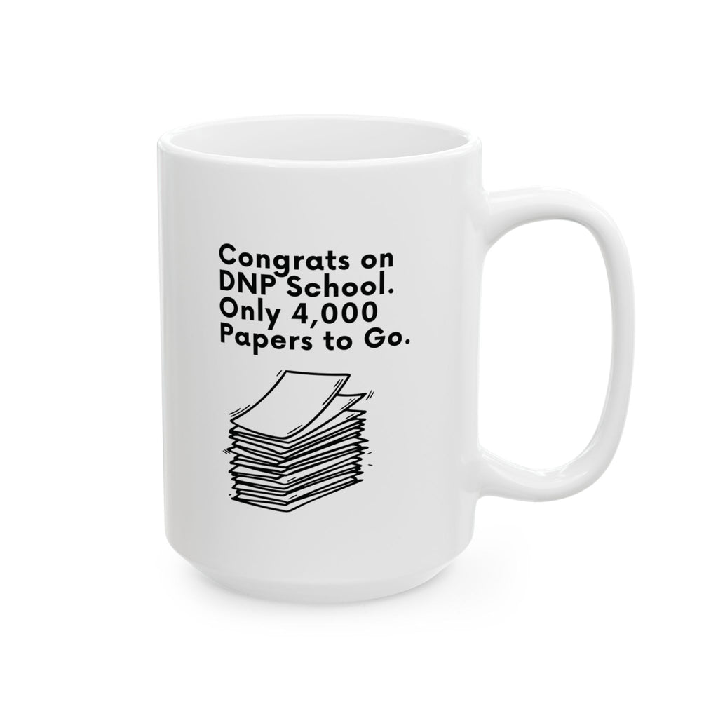 Only 4,000 Papers To Go DNP Mug