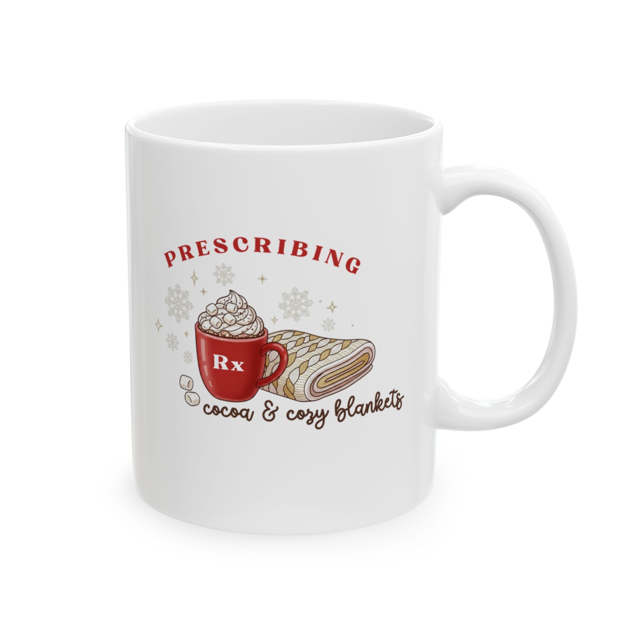 Prescribing Cocoa and Cozy Blankets Mug