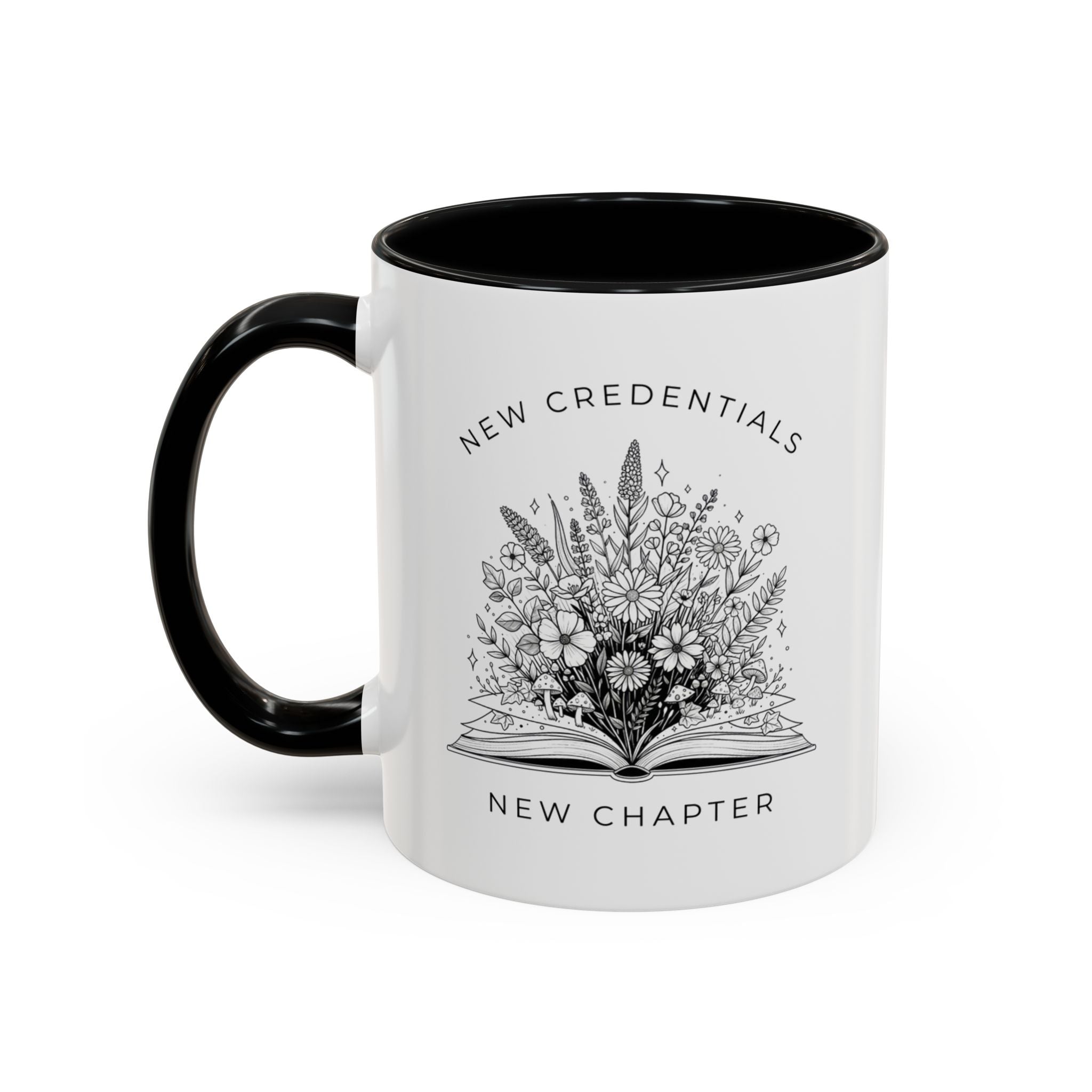 New Credentials, New Chapter Boho Mug