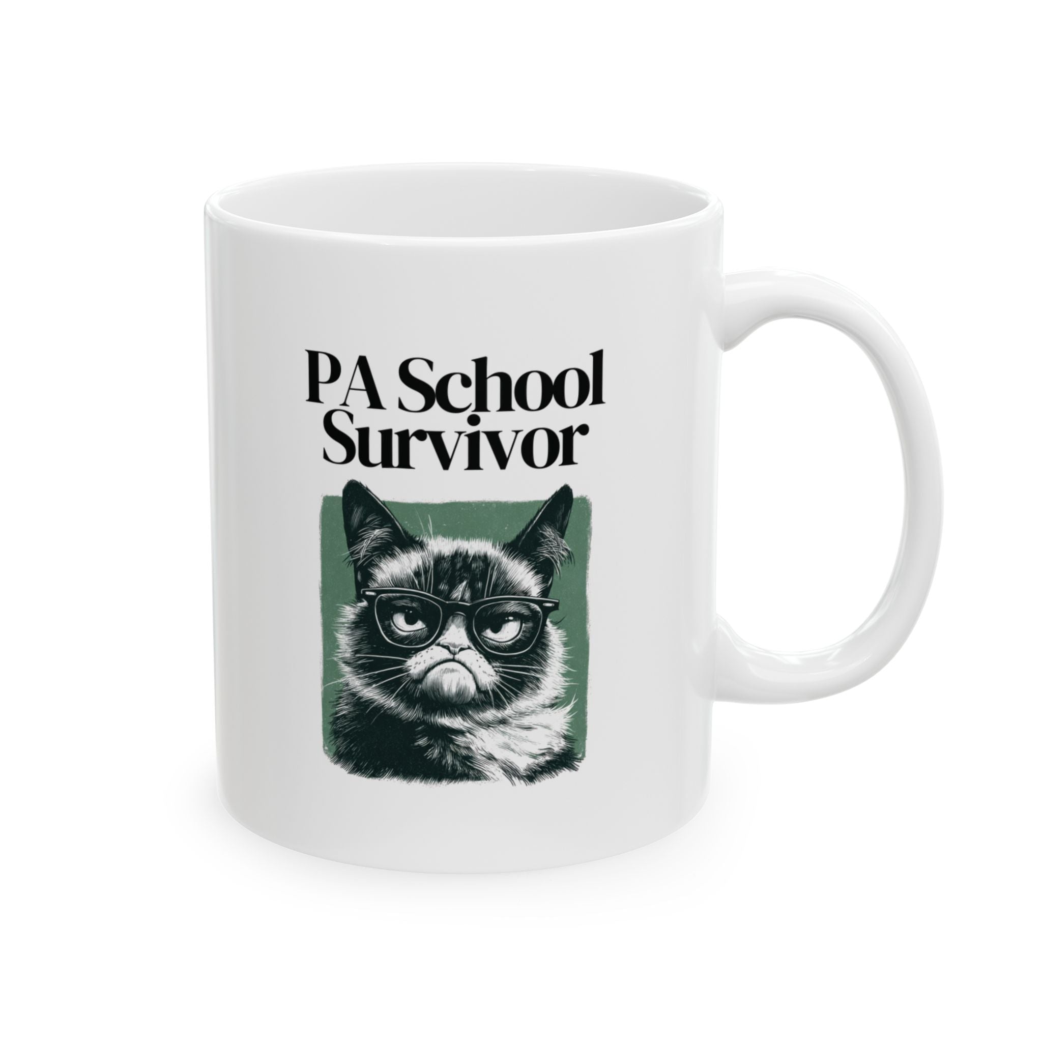 PA School Survivor Grumpy Cat Mug