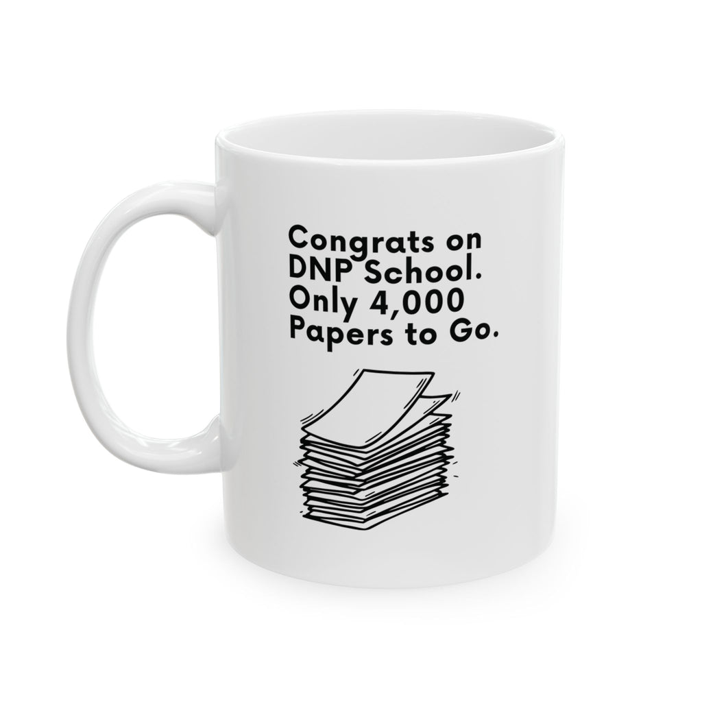 Only 4,000 Papers To Go DNP Mug