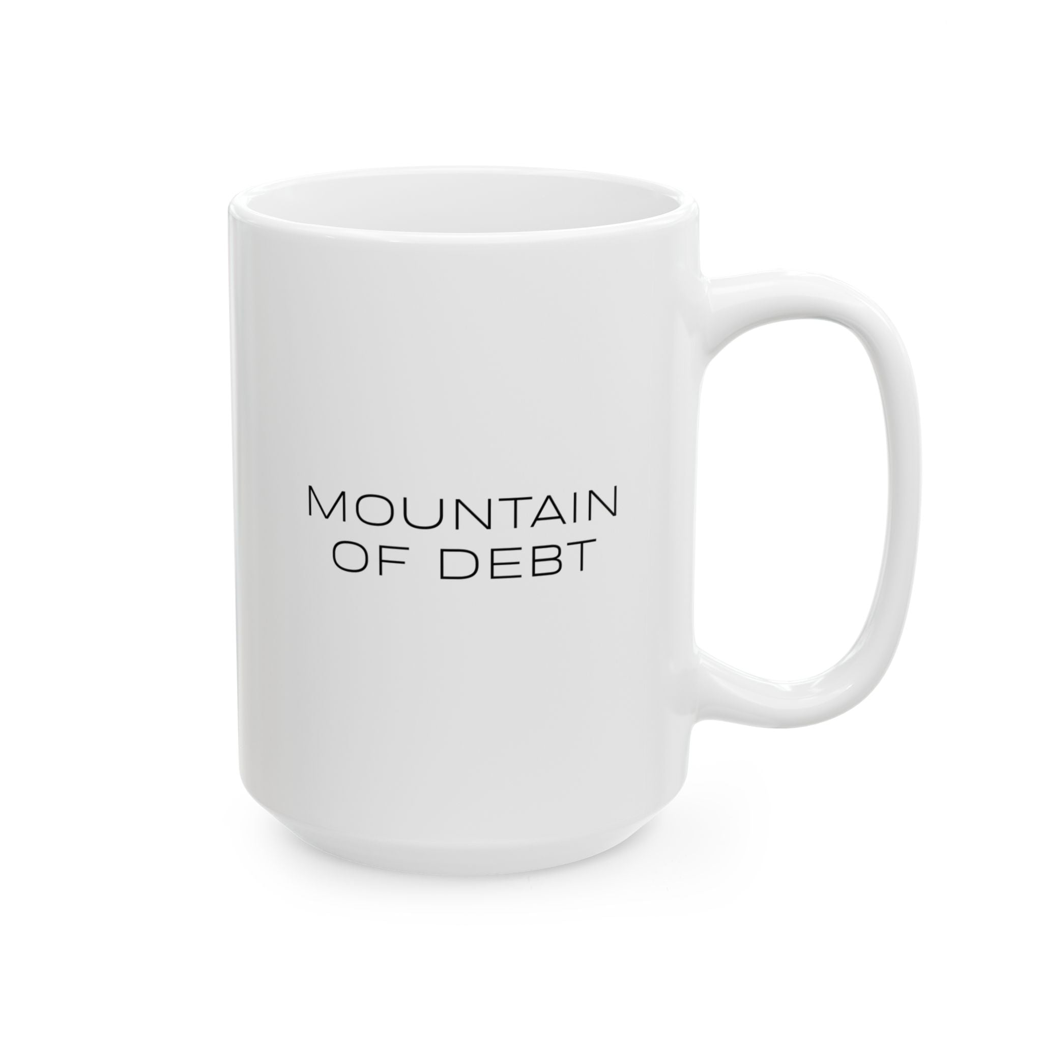 Mountain of Debt MD Mug