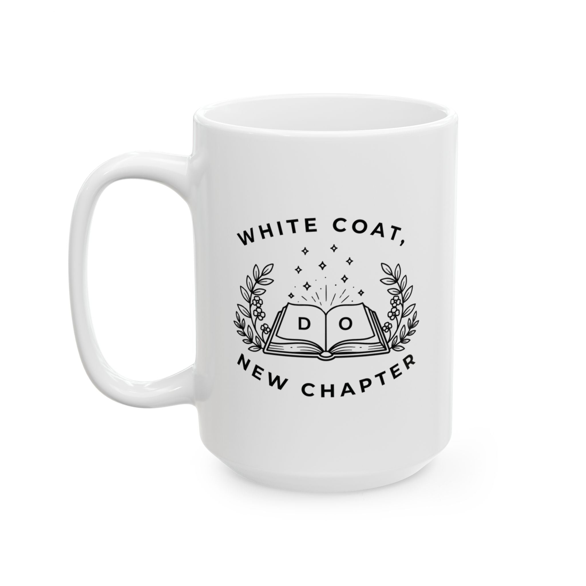 White Coat, New Chapter DO Mug