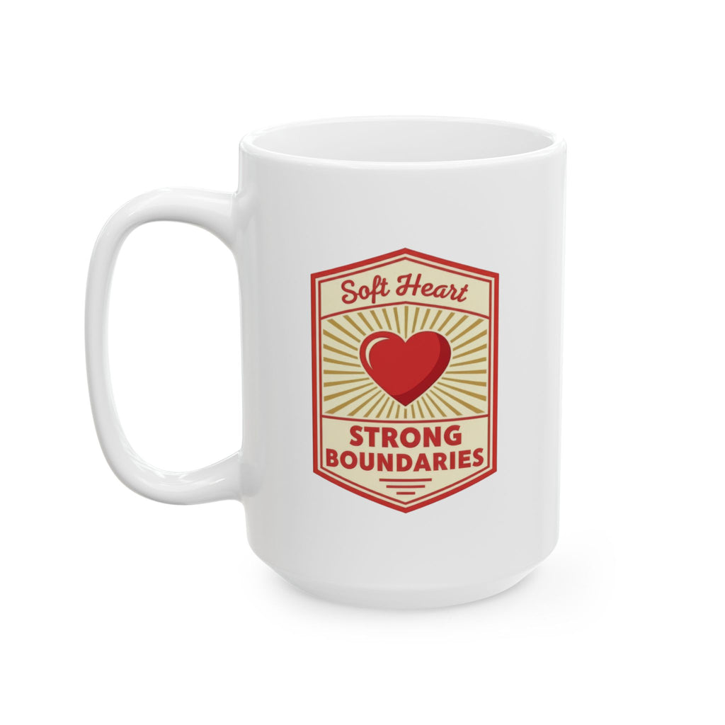 Soft Heart, Strong Boundaries Mug