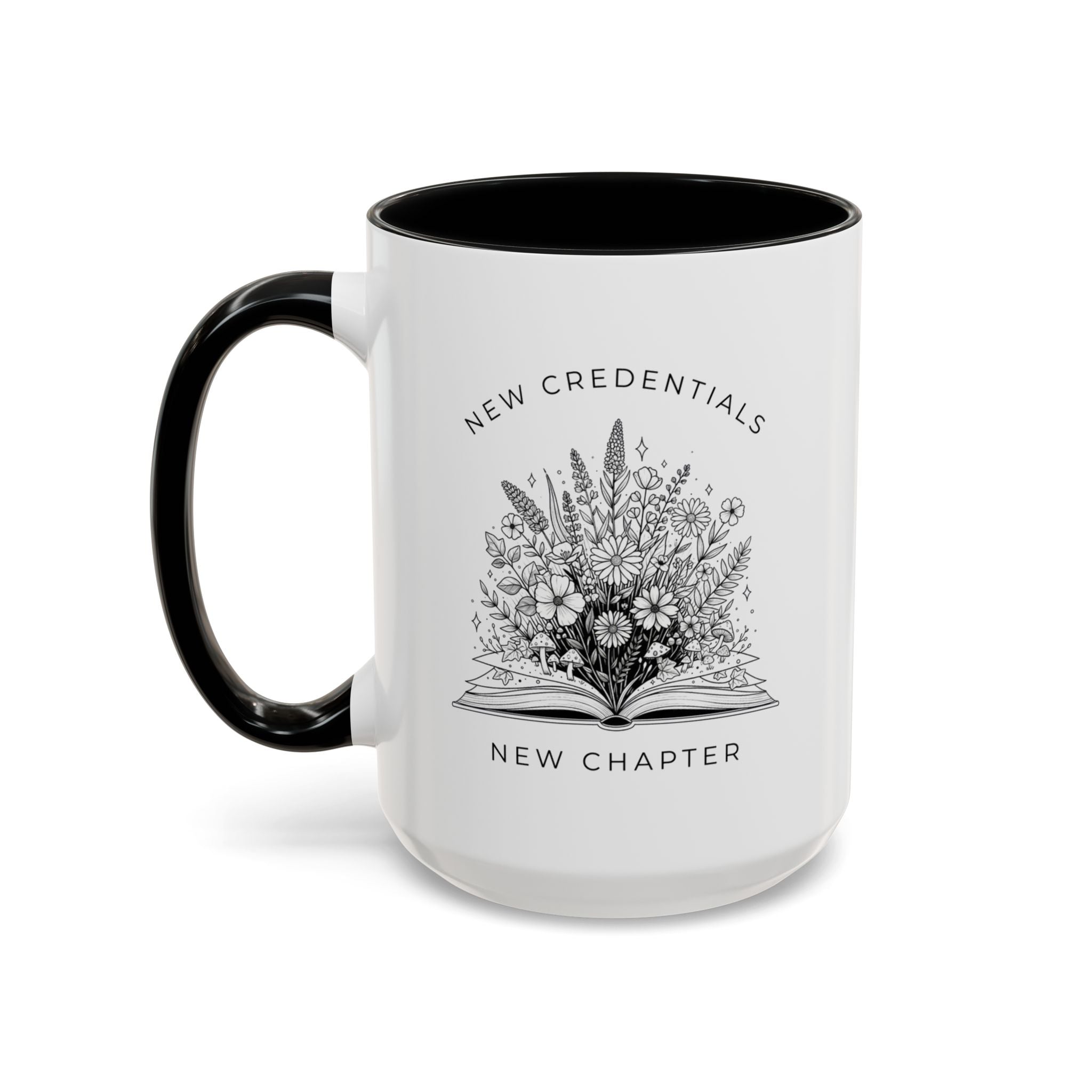 New Credentials, New Chapter Boho Mug