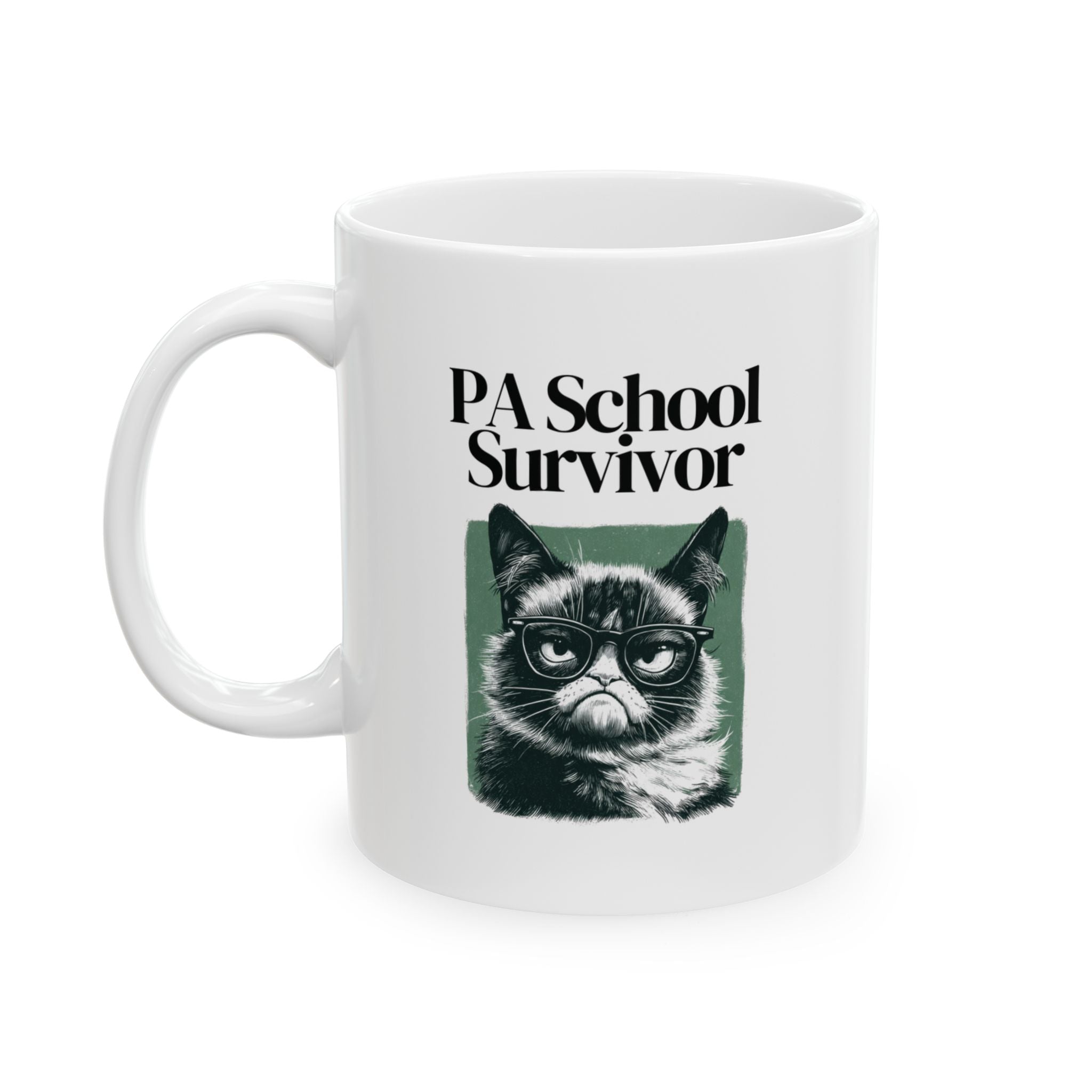 PA School Survivor Grumpy Cat Mug