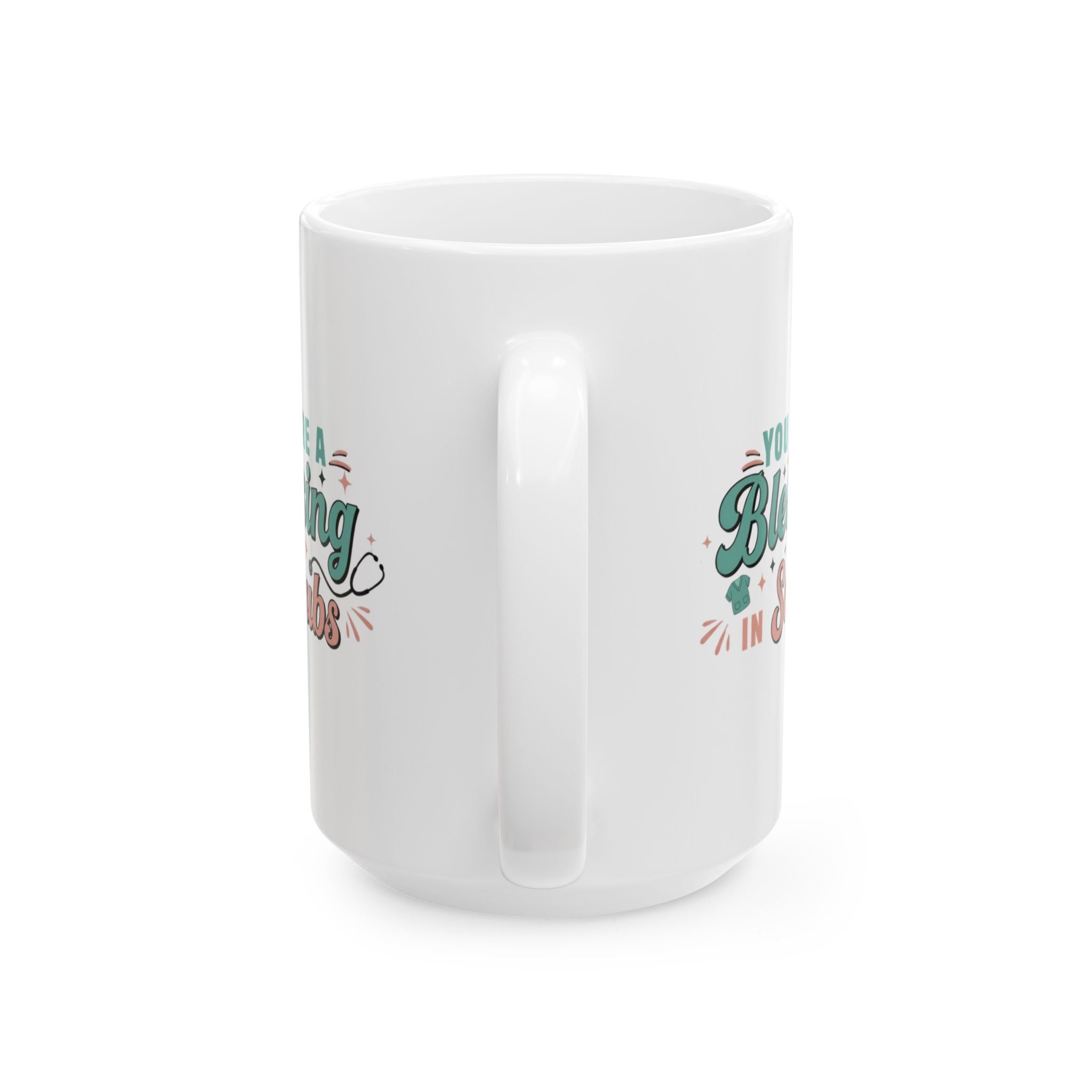A Blessing in Scrubs Mug